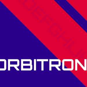 Orbitron Typefaces